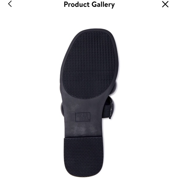 Time and Tru Shoes - Brand new women’s three band memory foam slip on shoes, size 8 1/2